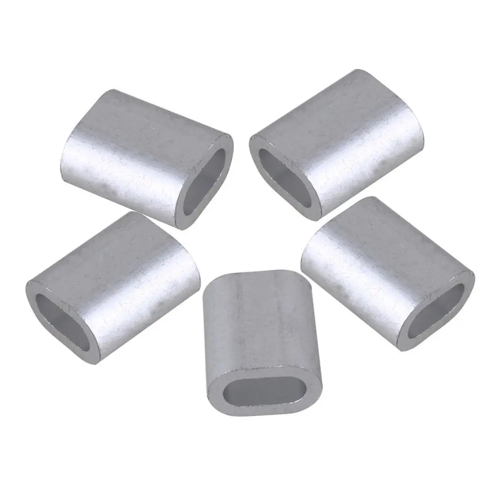 Серебряная модель M1/M1.2/M1.5/M2/M3/M4/M6/M8 овальная алюминиевая Зажимная Муфта |