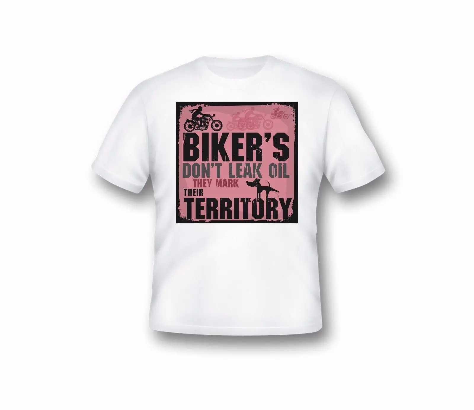 

2019 New Men's T Shirt Bikers Don't Leak Oil T Shirt, Men's, Funny T Shirt, Biker T Shirt Sayings Print T-Shirt