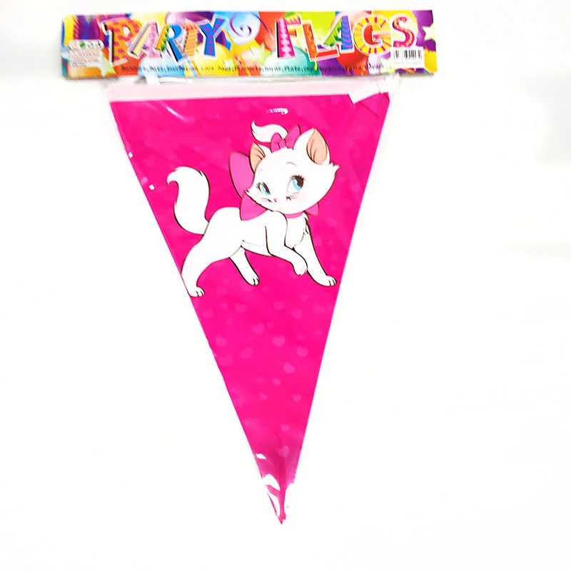 10 шт./лот праздничные баннеры Marie Cat для детского душа украшения дня рождения