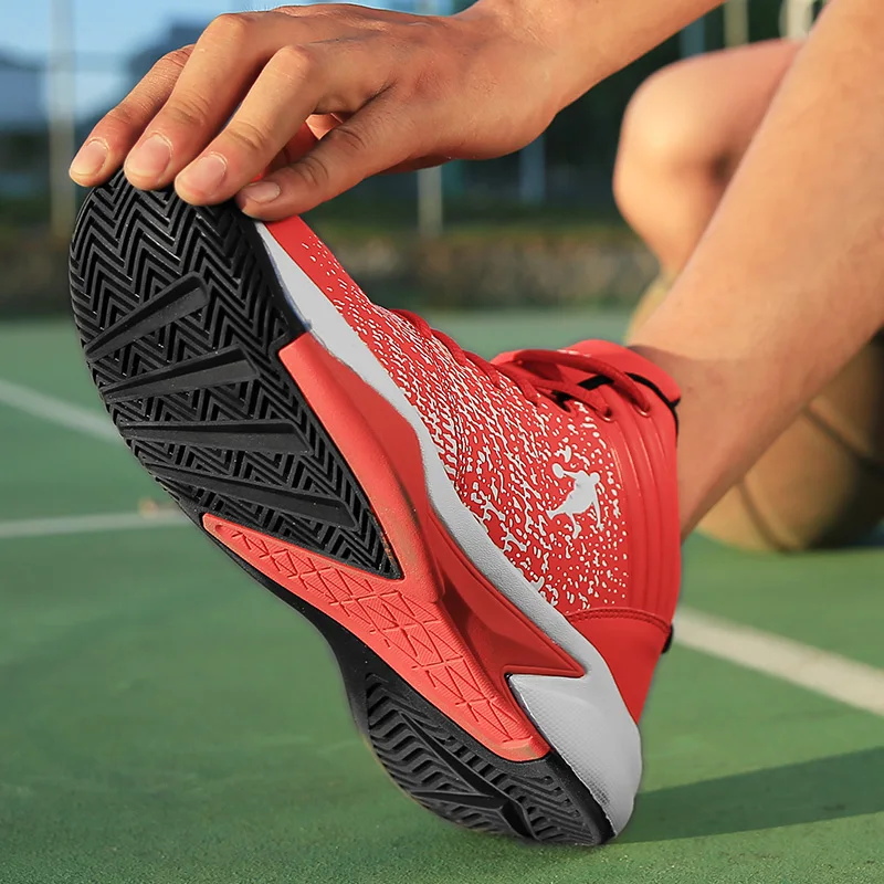 Jordan Баскетбольная обувь для мужчин zapatillas hombre дышащие Нескользящие уличные