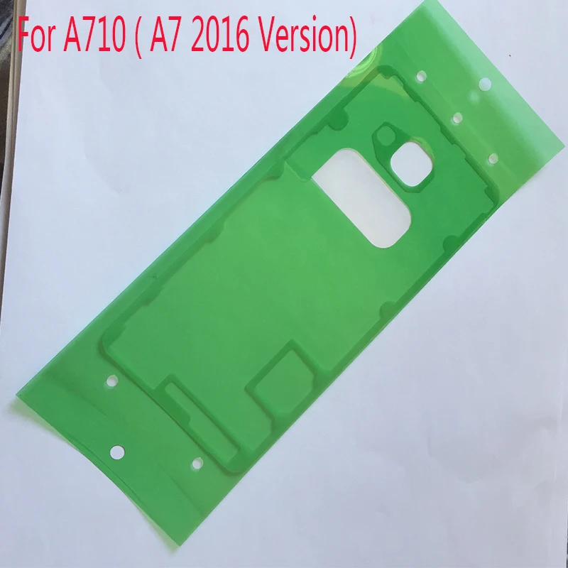 100pcs/lot Original Battery Dock Back Cover Sticker Glue Tape Adhesive for Samsung Galaxy A7 (2016) A710 A710F Replacement Parts | Мобильные
