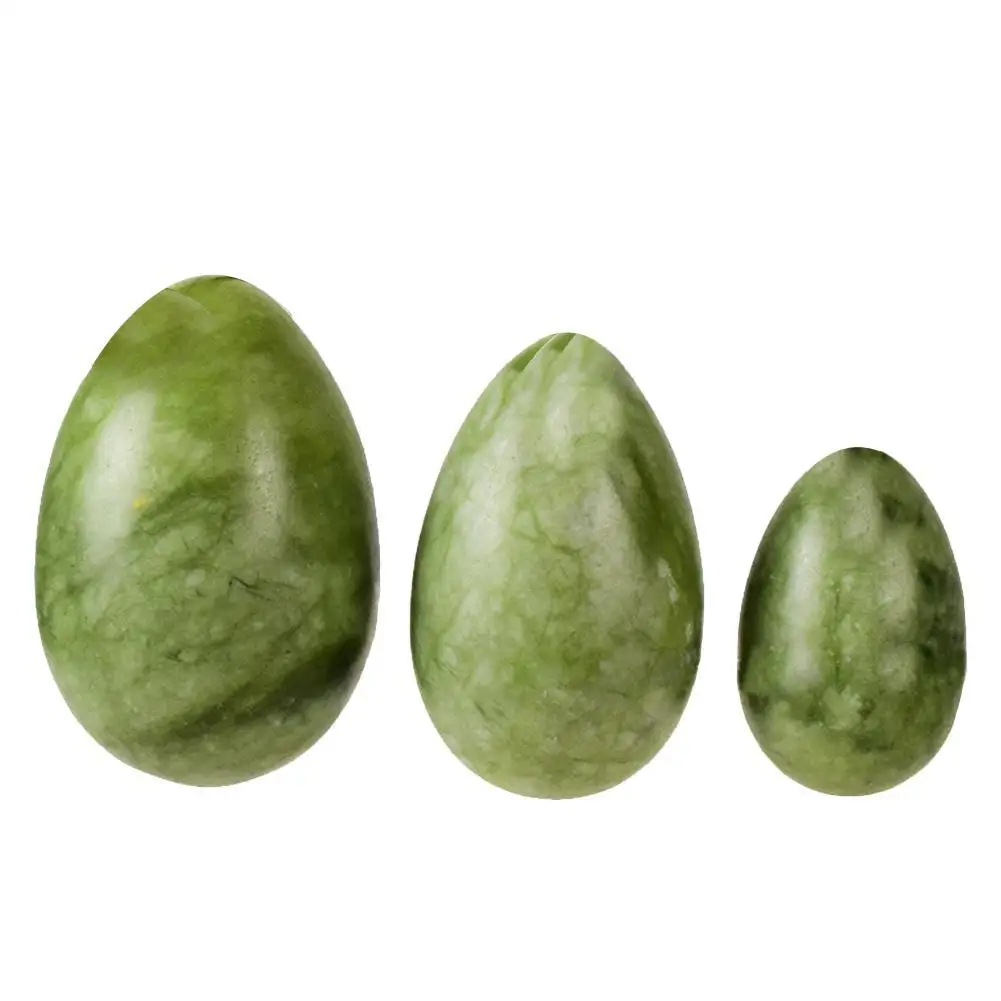 Яйцо для тренировки вагины Роза кварц нефритовые яйца шарик Бен ва женщин Kegel