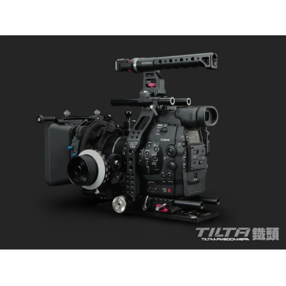 15 мм DSLR Камера клетка Риг комплект для Canon C300/C500 из футляра верхней ручки FF T03