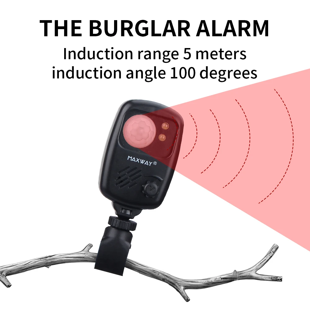 FISHNU индукции человеческого тела сигнализация ночь Кемпинг Рыбалка безопасности
