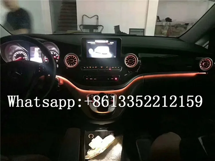 V класс воздуха conditoin крышка подходит для V-class W447 V260 V250 кондиционер крышка 4 или 2 шт. внутренние вентиляционные отверстия крышка