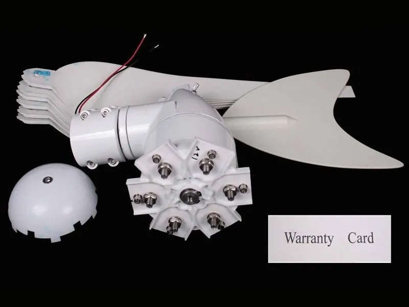 Лидер продаж ветрогенератор с 6 лезвиями 12 В переменного тока 300 Вт одобрено