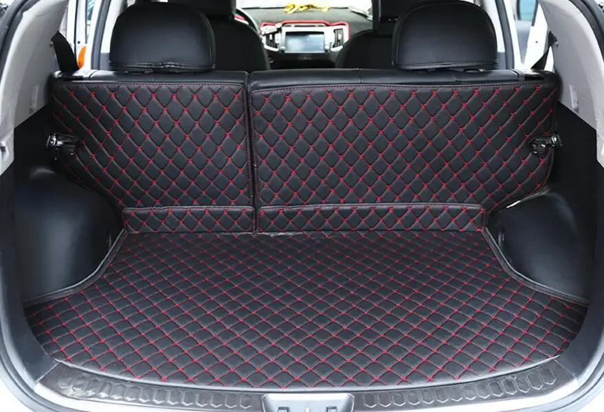 Роскошный шт. 3 цвета грузовой лайнер Автомобильный багажник коврик для KIA Sportage R