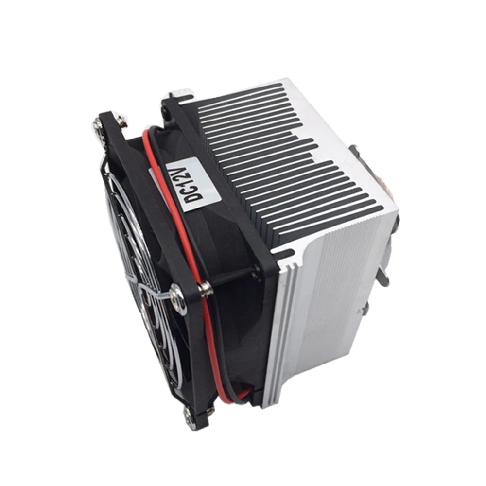 DC12V 20-60 W алюминия светодиодный радиатора Вентилятор охлаждения 60/120 градусов 44 мм объектив+ отражатель Brack+ фиксированный кронштейн