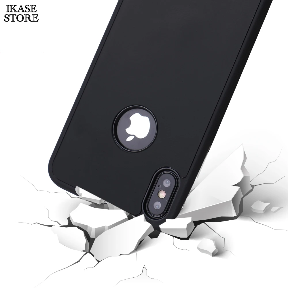 Ikase store чехол для телефона с антигравитационным покрытием для iPhone XR XS Max X 8 7 6S Plus антигравитационный чехол из ТПУ магический чехол с нано-присоской