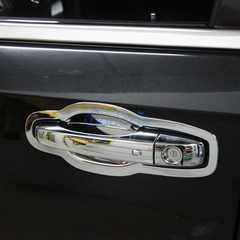 Аксессуары для Dodge путешествие JUCV Fiat Freemont 2011 2012 2013 дверные ручки чаши отделка Панель стайлинга автомобилей