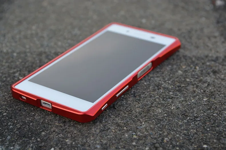 DEVILCASE для SONY XPERIA Z5 DEVILCASE Алюминиевый металлический бампер рамка E6603 E6633 E6653 E6683 Z5 5,2 дюймов Fundas Coque