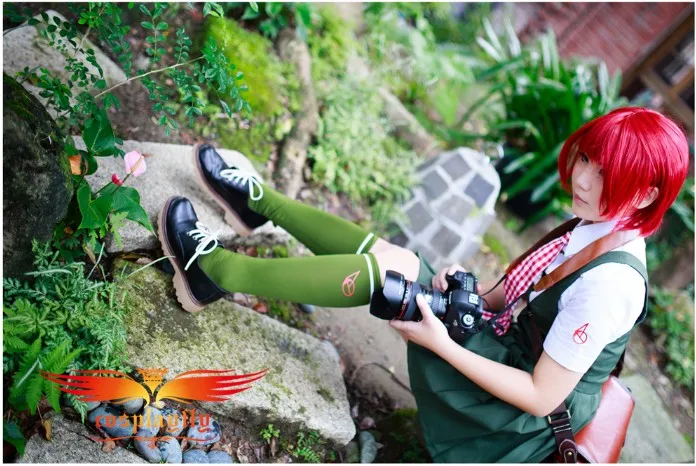 Mahiru Koizumi супер Danganronpa Косплей Костюм на заказ оливковое зеленое платье