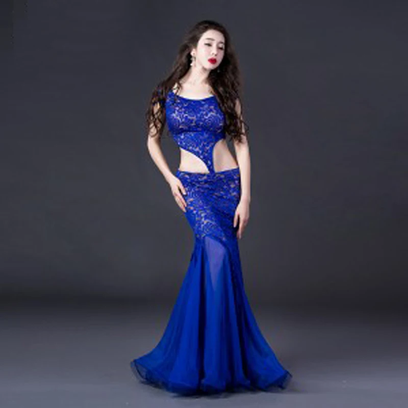 Женский костюм для танца живота из топа и юбки сценических танцев Лидер