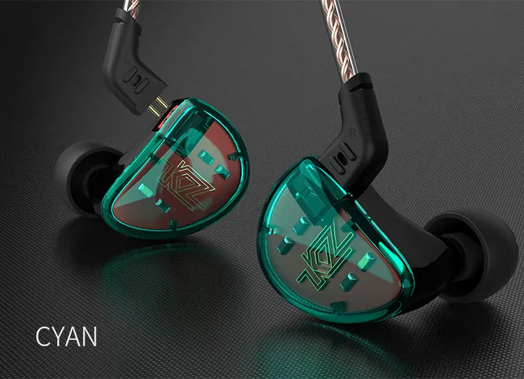 KZ AS10 5BA сбалансированные арматурные наушники для водителя Hi-Fi стерео ушные крючки в ухо монитор