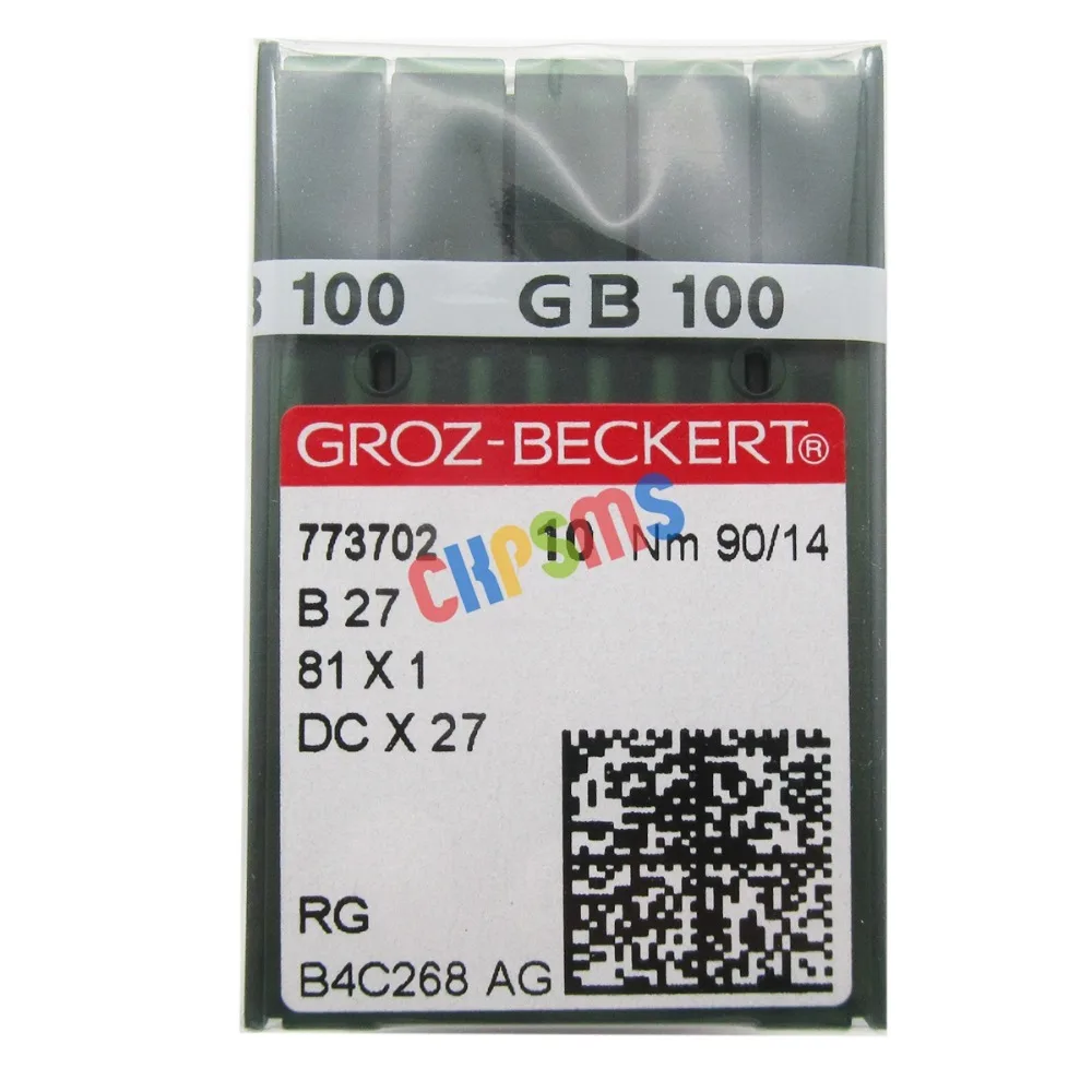 100 шт. промышленные швейные иглы Groz Beckert DCX27 DCX1 B27 | Дом и сад
