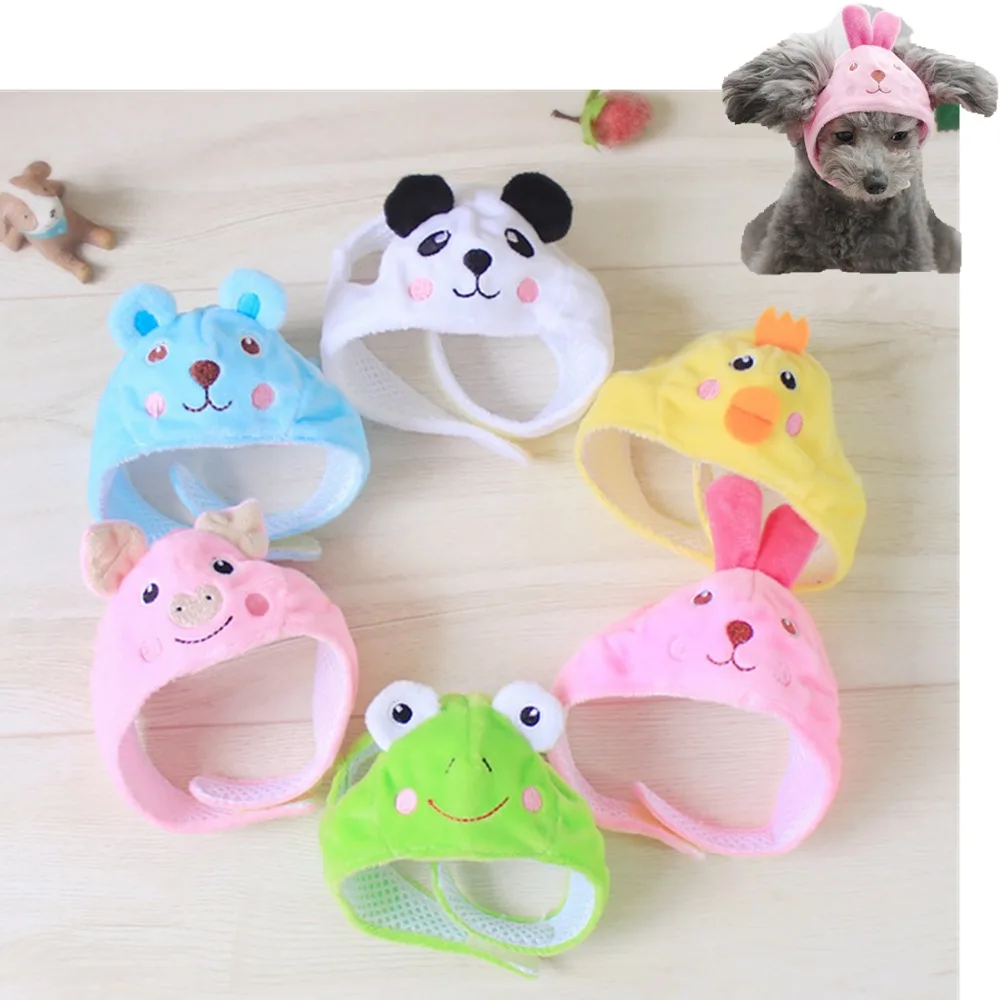 D94 милая собака Кепки животного Косплэй дешевые hat смешные маленьких собак