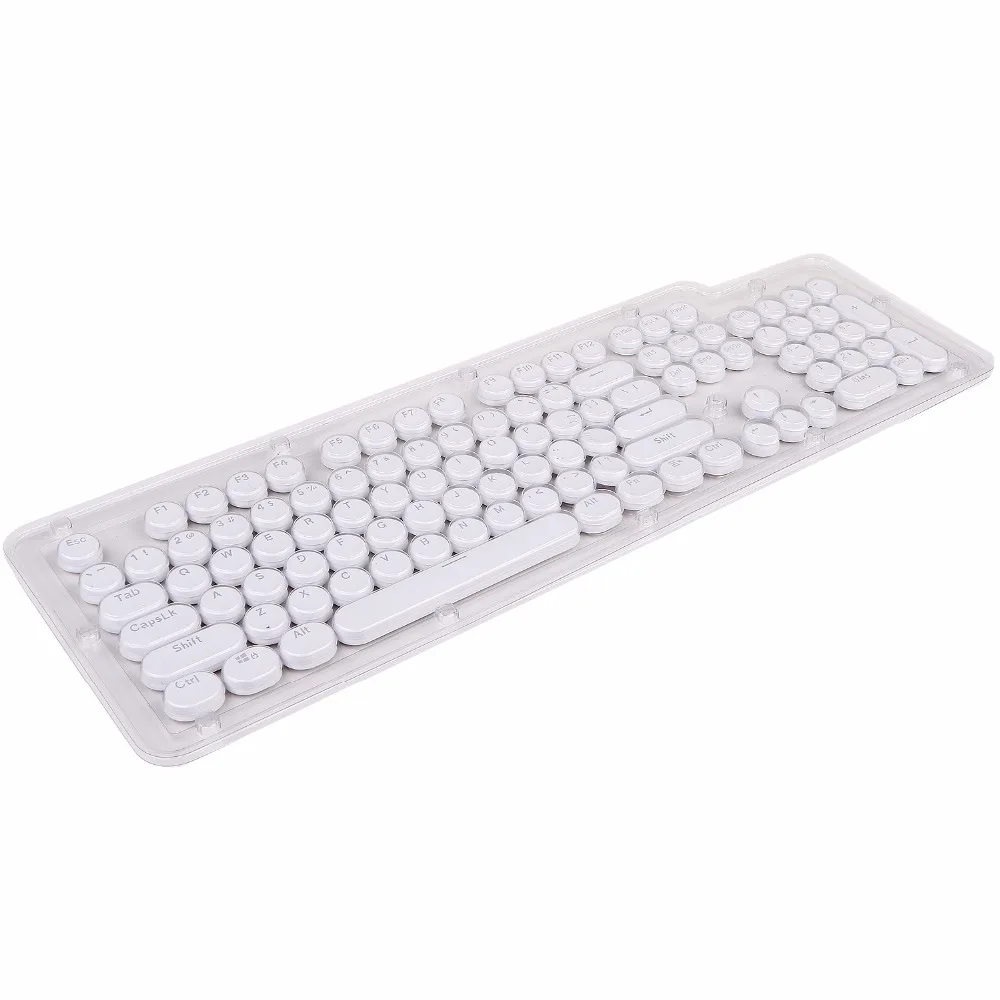 Круглые механические колпачки для клавиатуры Cherry MX Outemu Doubleshot с подсветкой в