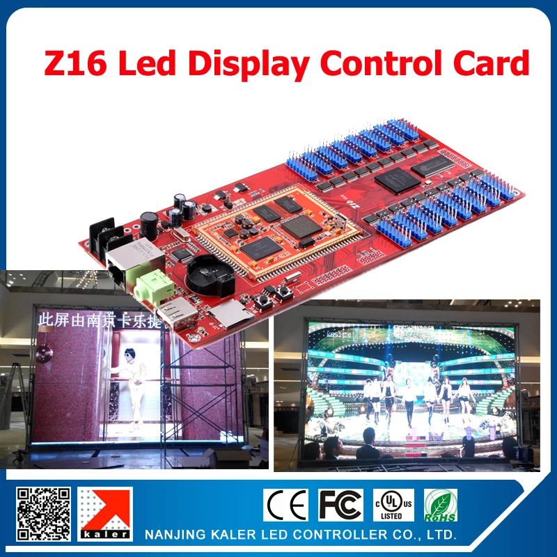 

kaler Z16 led display control card asynchronous video control card Kaler led display accessories led controller