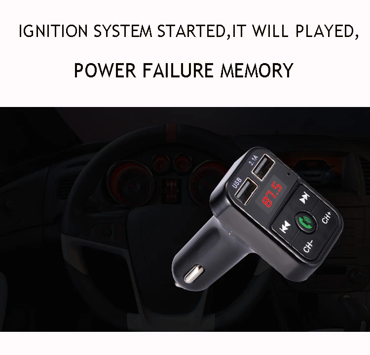 Автомобильный MP3-плеер transmteteur Авто bluetooth музыка громкой связи беспроводной комплект FM USB передатчик зарядное устройство FM модулятор автомобильные аксессуары