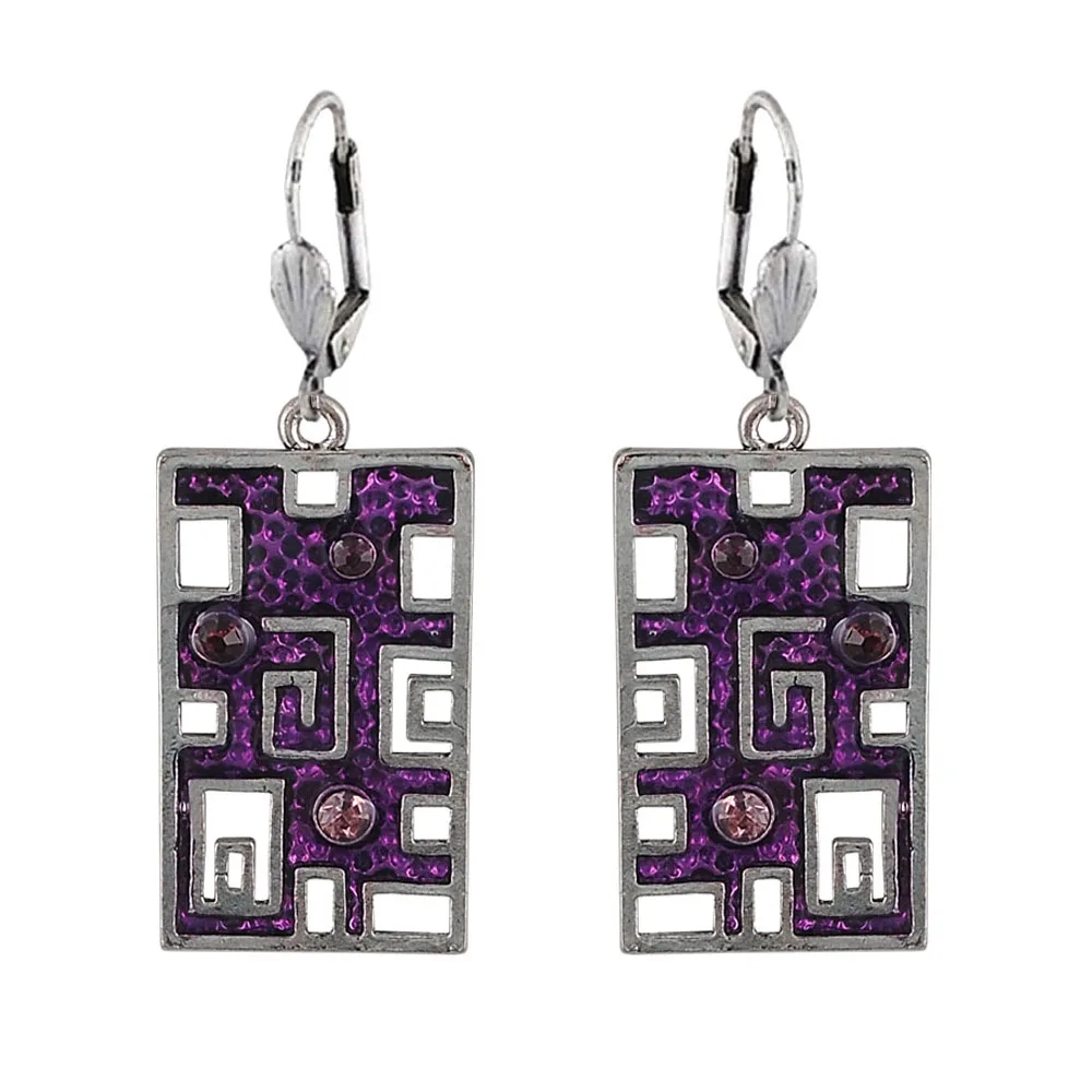 Очаровательные серьги висячие полые капли масло экологически чистые материалы |