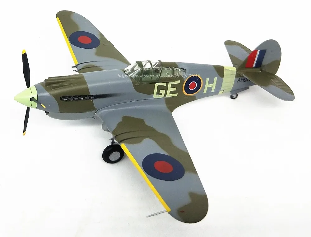 1: 72 мировая война II британская P-40B модель бойцов африканская battlefields трубач, готовый продукт 37207 Коллекционная модель