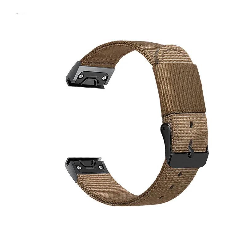 Color9 Нейлоновый ремешок для Garmin Fenix 6X/Fenix 6/Fenix 6S наручный ремешок для Garmin Fenix 5X/Fenix 5/Fenix 5S ремешок для часов - Цвет: Color9