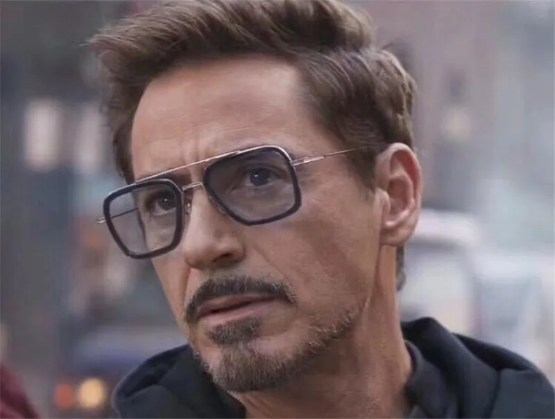 OLOEY iron man 3 Солнцезащитные очки Tony Stark Matsuda Солнцезащитные очки Мужские Ретро винтажные очки Квадратные Солнцезащитные очки Oculos Masculino Gafas de