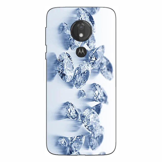 Мягкие силиконовые чехлы для Motorola Moto G7 Play, задняя крышка с принтом для Motorola Moto G7 G 7 Plus Play power, защитный чехол из ТПУ - Цвет: L123