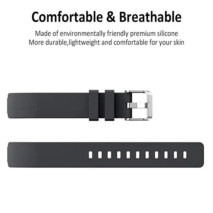 Для Fitbit Inspire HR ремешок силиконовый спортивный заменить для мужчин t Браслеты