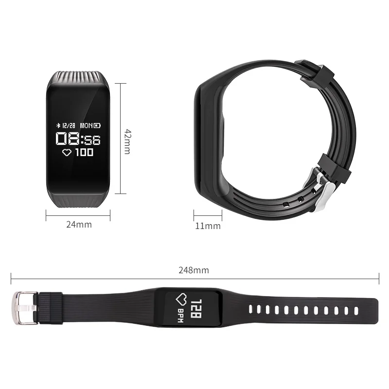 Wearpai K1 смарт браслет монитор сердечного ритма Smart Watch Sport Bluetooth Фитнес трекеры