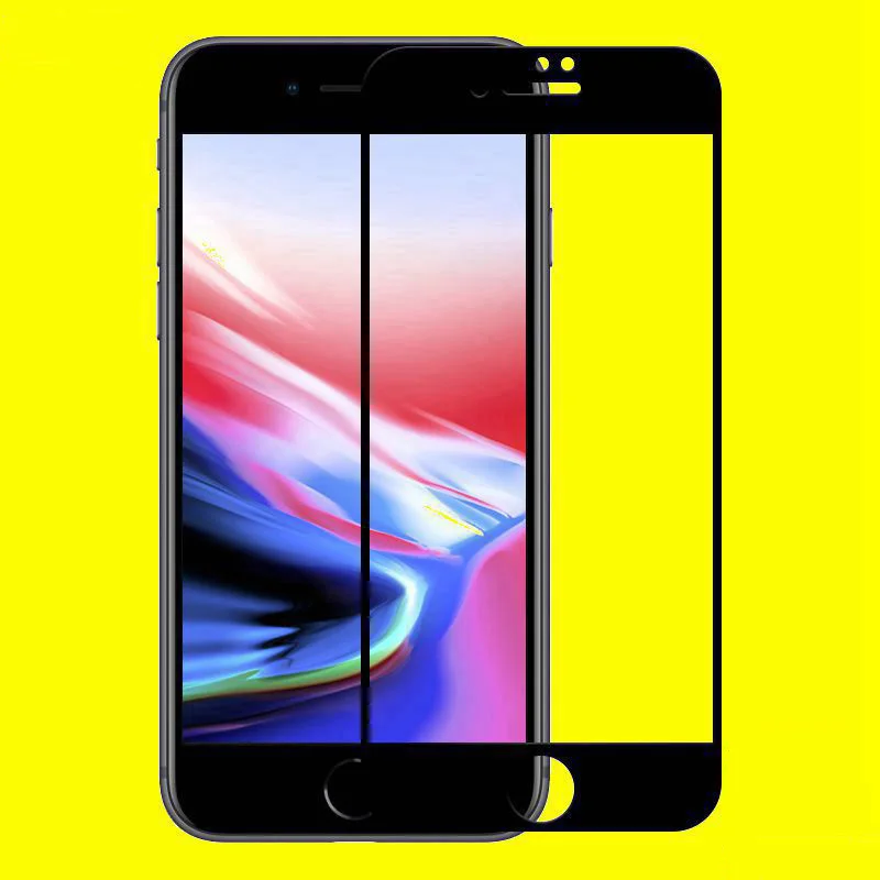 3D полное покрытие экрана протектор для iPhone X 8 7 plus 6 6S небьющееся стекло на XS MAX XR