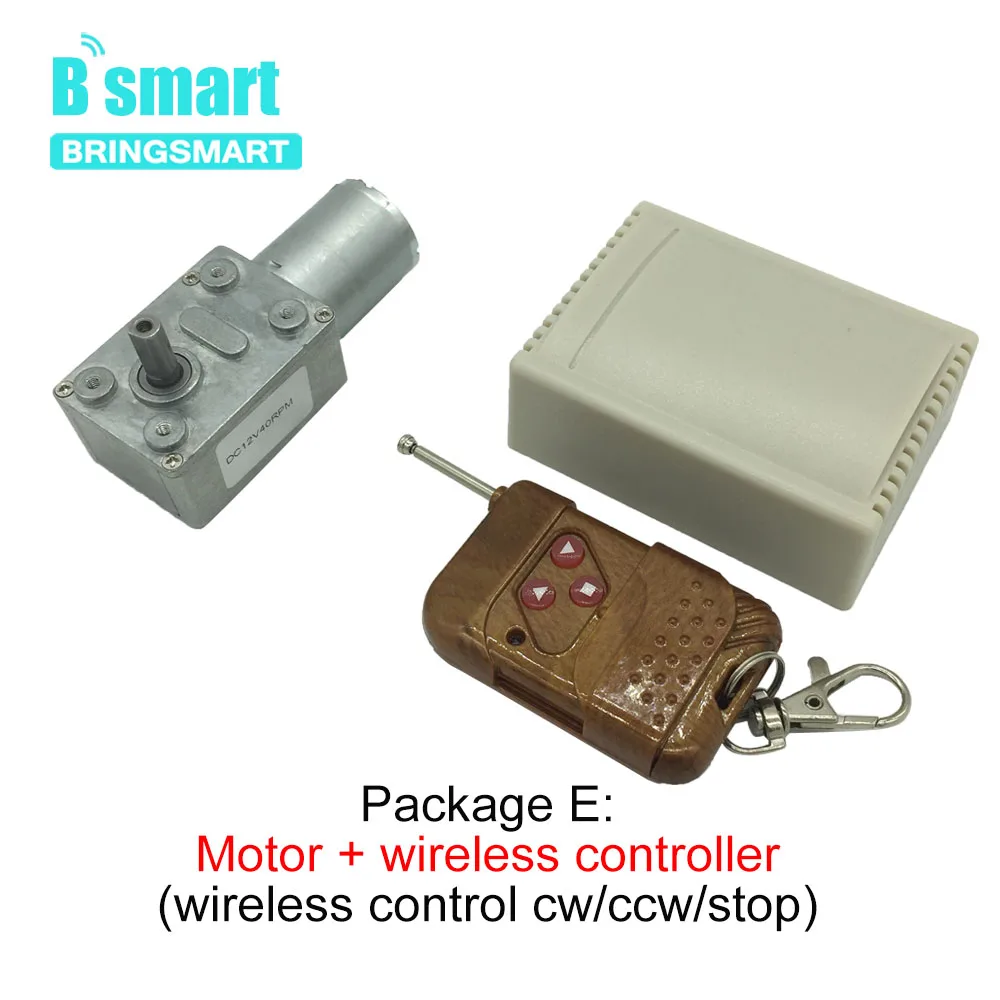 Электродвигатель BringSmart червячный двигатель постоянного тока турбопривод с
