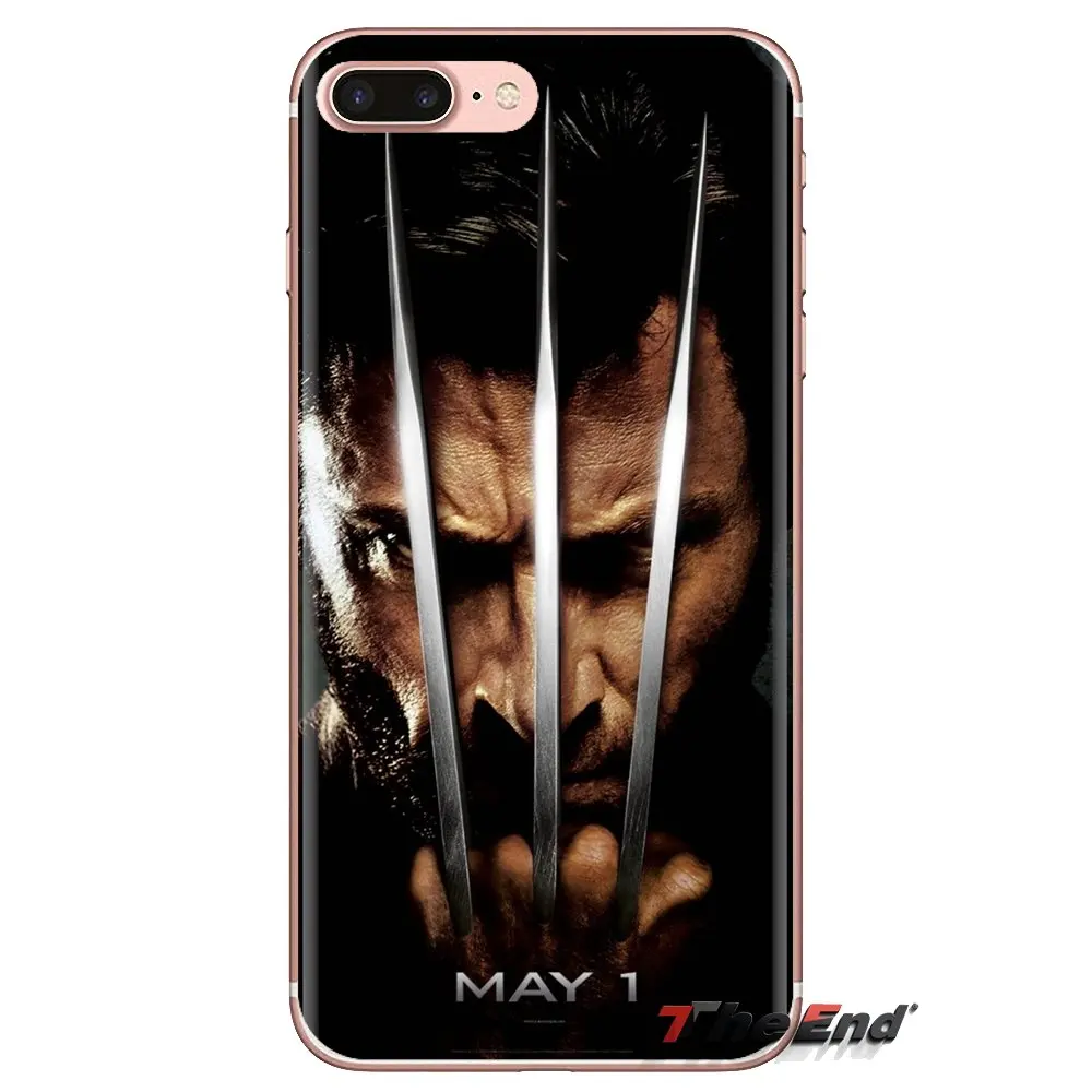 Для samsung Galaxy S3 S4 S5 мини S6 S7 край S8 S9 S10 Plus Note 3 4 5 8 9 прозрачный мягкий чехол Росомаха