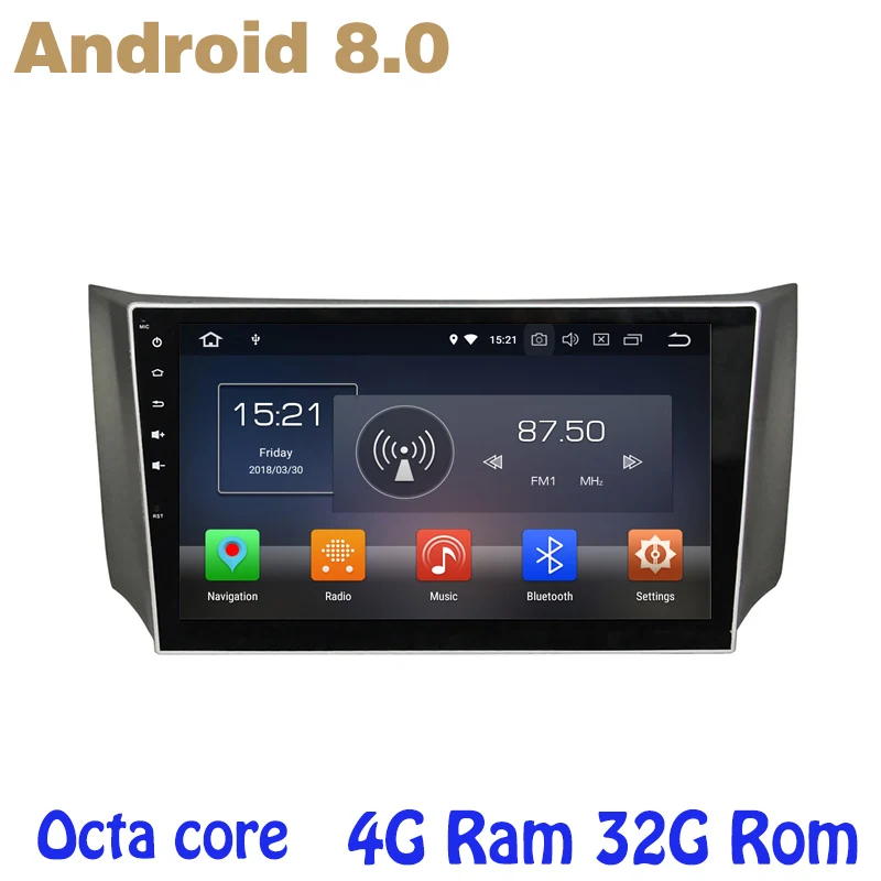 Octa core PX5 Android 8 0 автомобильный проигрыватель с радио и GPS для Nissan Sylphy B17 Sentra X Trail 4G + 32G