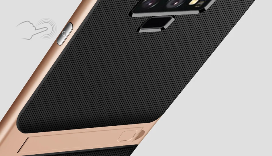CAPSSICUM чехол с подставкой для samsung Galaxy Note 9 чехол s PC силиконовый гибкий тонкий чехол с подставкой для samsung Note9