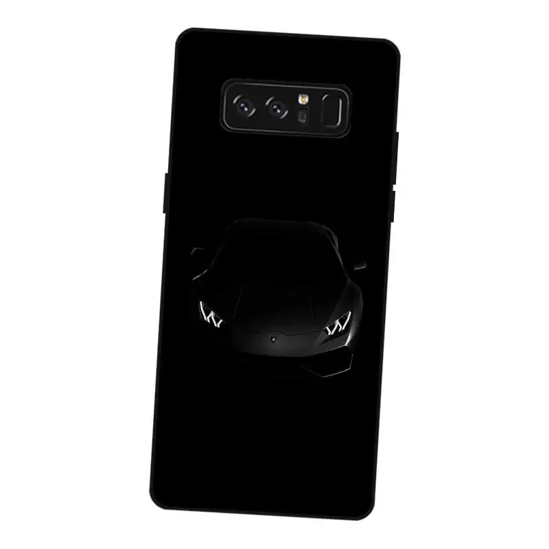 N242 Ae86 Harsh Car Black Silicone Case Cover For Samsung Galaxy Note 3 4 5 8 9 10 M10 M20 M30 |