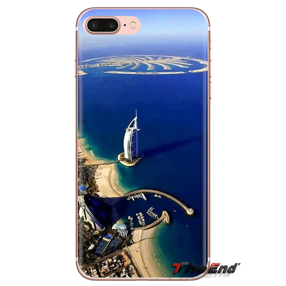 Чехол для телефона Samsung Galaxy S3 S4 S5 Mini S6 S7 Edge S8 S9 S10 Plus Note 3 4 5 8 9 Burj Al Arab Iconic Buildings Dubai |