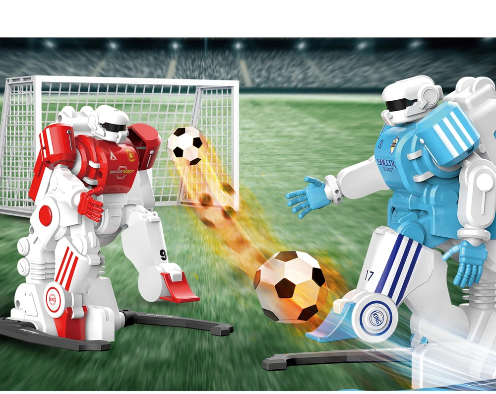 2 шт.* EBOYU 1902B 2,4 ГГц RC футбольный робот игрушка забавный спортивный мяч игры два RC футбольные роботы игрушки для детей RC робот