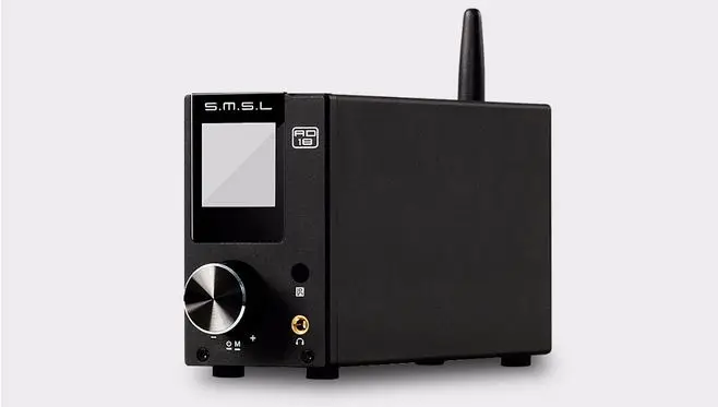 SMSL AD18 80W2 Bluetooth 4,2 Apt-X HIFI USB DSP цифровой декодирующий усилитель мощности