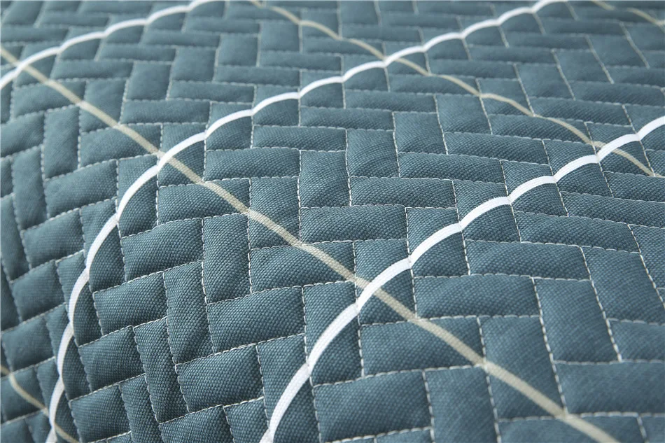 Скандинавский сетчатый полосатый Хлопковый чехол для дивана Осень Зима теплые