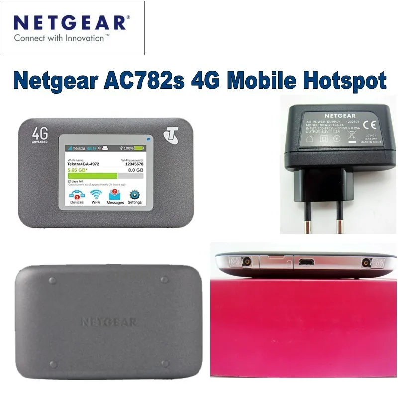 Разблокированный мобильный роутер модем Netgear Aircard AC782S 4G LTE|lte wifi modem|modem lte4g modem lte |