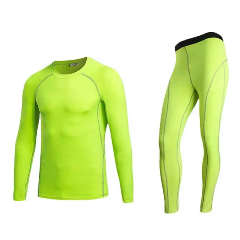 Комплект мужского термобелья Pro Conpress для фитнеса быстросохнущее Спортивное