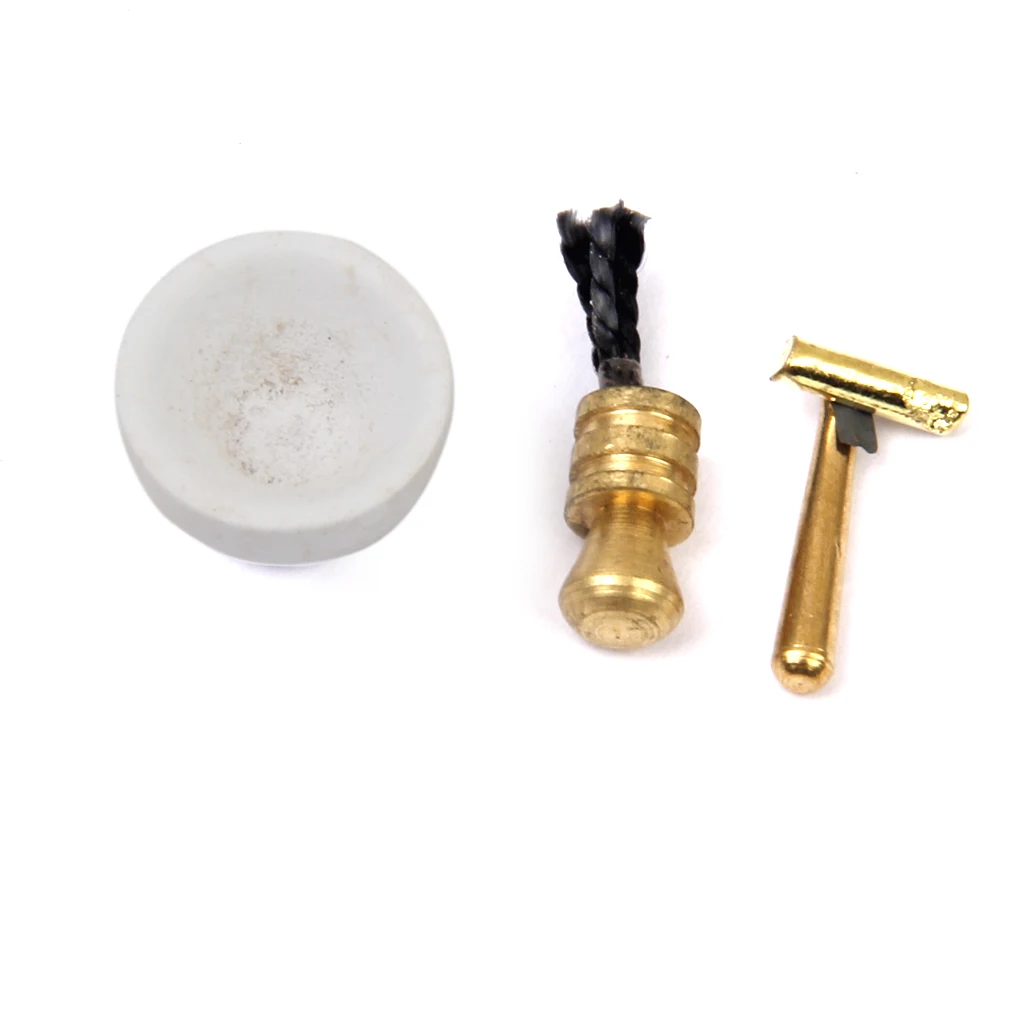 Высококачественная миниатюрная Бритва для кукольного домика детей 1/12 набор из 3