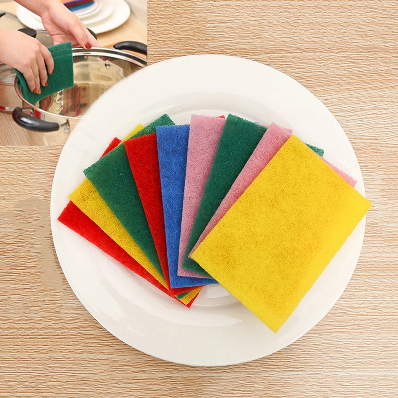 10 шт. высокоэффективные чистящие салфетки для посуды кухонные тряпки прочные