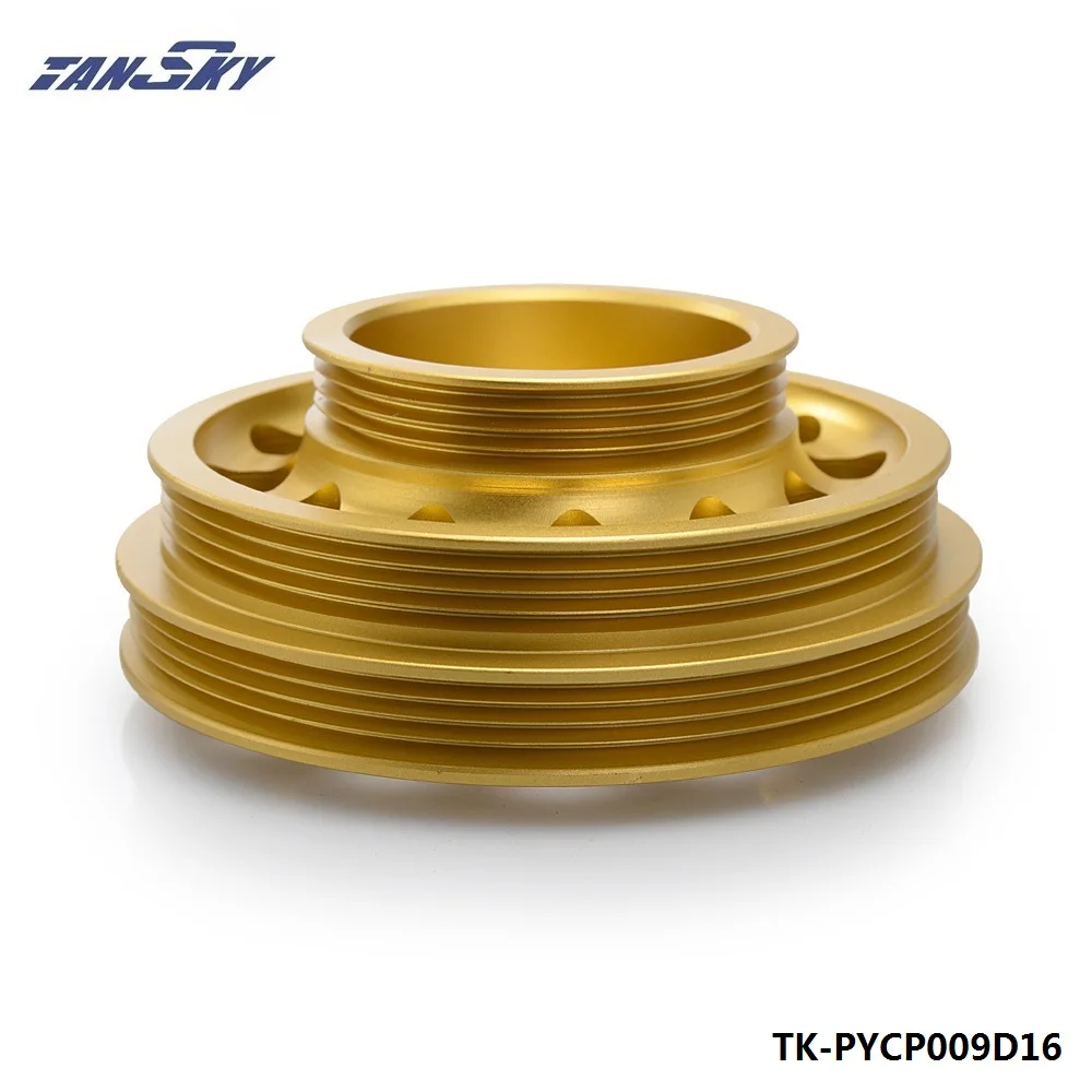 Алюминиевый светильник шкив для Honda Civic 92 95|crank pulley|aluminum crank pulleyhonda civic pulley |