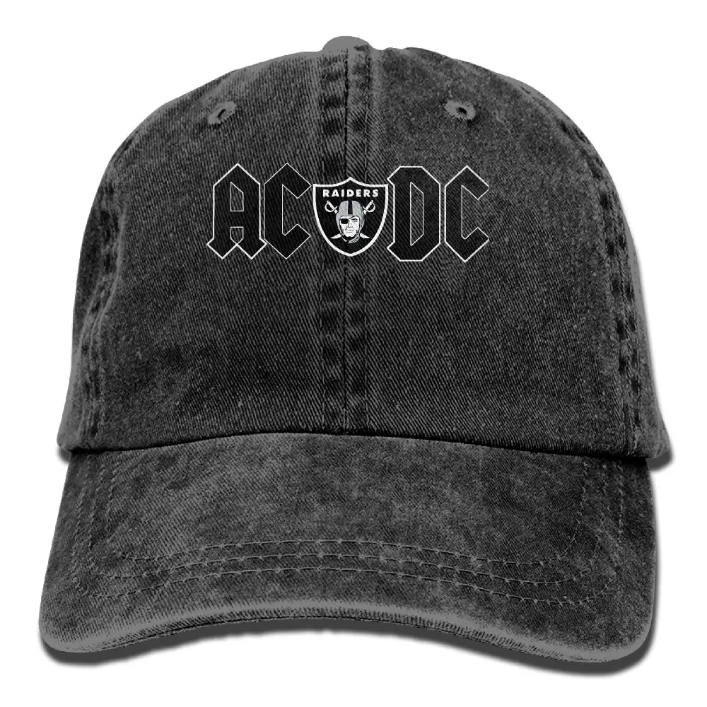 SAMCUSTO acdc 3D Творческая личность Промытые джинсовые шапки осень лето для мужчин женщин гольф солнцезащитный козырек хоккейные шапки - Цвет: Хаки