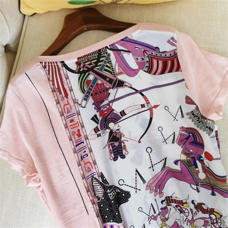 Женские дизайнерские вязаные блузки винтажные атласные шелковые с бантом и