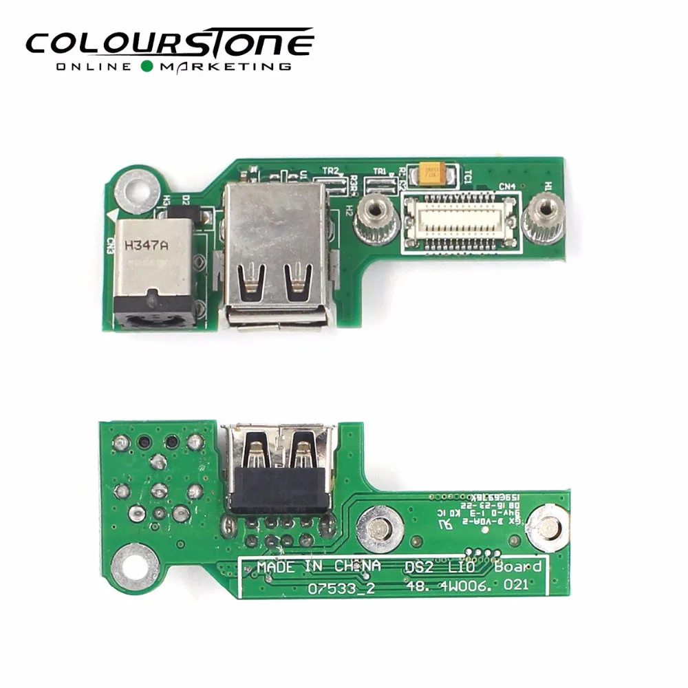 

DC Power Jack Board With USB 2.0 Port Original For Dell Inspiron 1525 1526 PP29L 48.4W006.011 48.4W006.021 And Free Shipping