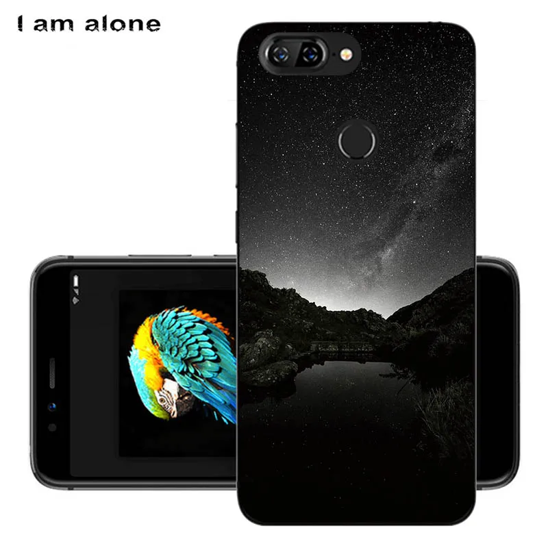 Чехлы для телефонов I am alone для lenovo S5, 5,7 дюймов, мягкий ТПУ мобильный Модный Цветной милый черный чехол для lenovo S5, сумки