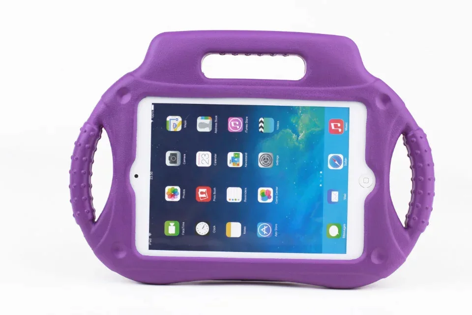 Безопасный детский ударопрочный EVA чехол-подставка для iPad mini 1234, детский чехол-подставка с поролоновой ручкой для iPad mini 5 7,9 дюймов+ стилус